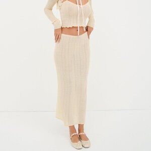 For Love and Lemons Mydna Maxi Skirt